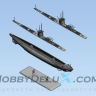 Модель подводной лодки U-Boat Type IIB (1939) ICMS009