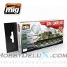 1935-1945 SOVIET CAMOUFLAGES SET A.MIG-7107