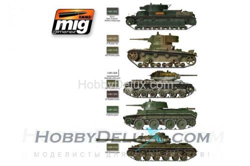 1935-1945 SOVIET CAMOUFLAGES SET