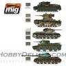 1935-1945 SOVIET CAMOUFLAGES SET A.MIG-7107