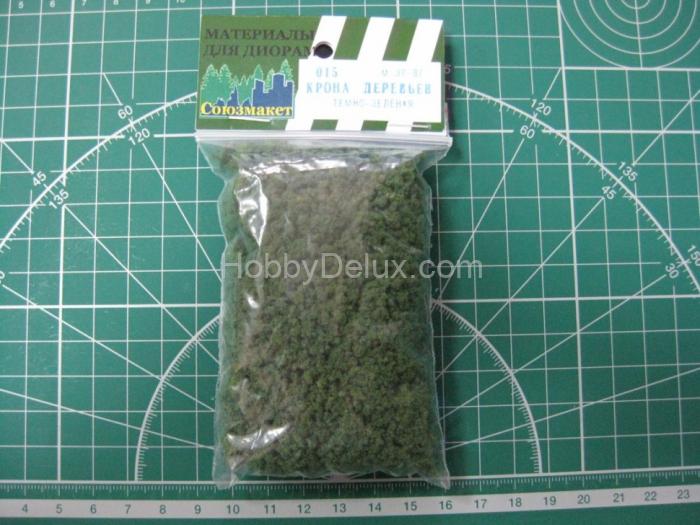 Крона деревьев (темно-зеленая) SM015