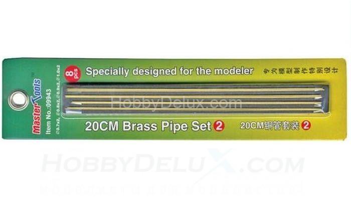 Master Tools 09943 Латунные трубочки 0.7, 0.8, 0.9, 1.0 мм. MT09943