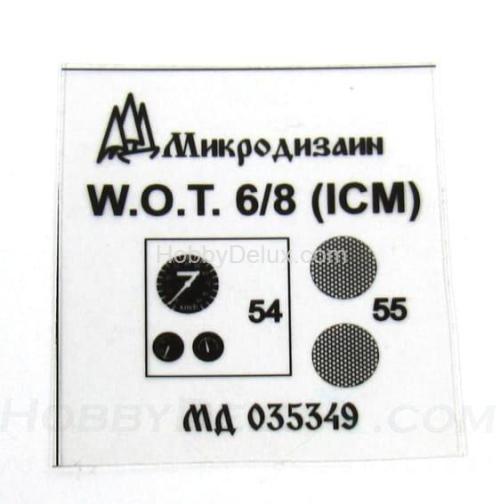 Набор фототравления для WOT-6/8