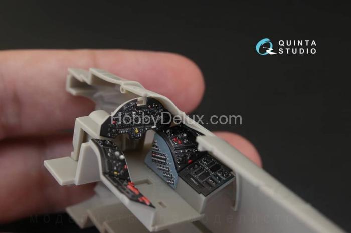 3D Декаль интерьера кабины A-1J для модели Tamiya QD48124