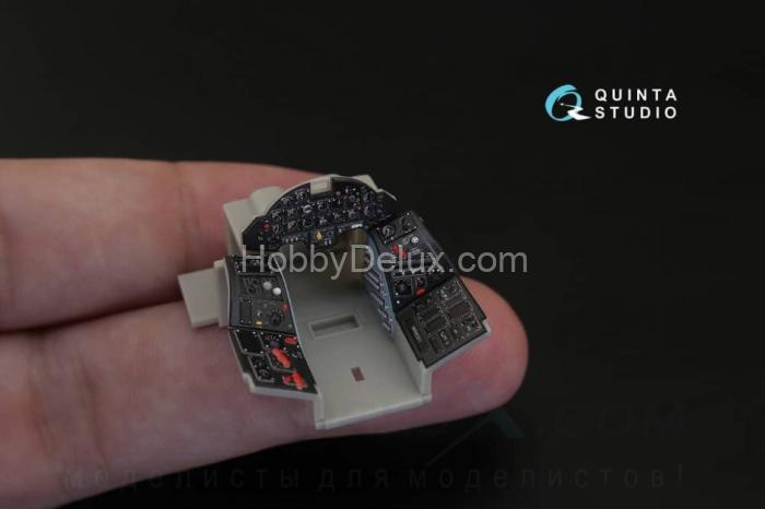 3D Декаль интерьера кабины A-1J для модели Tamiya QD48124