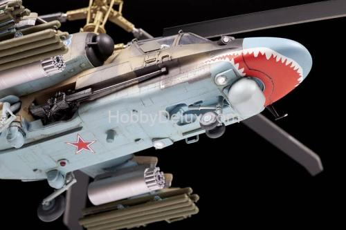 Сборная модель разведывательно-боевой вертолет Ка-52 «Аллигатор»