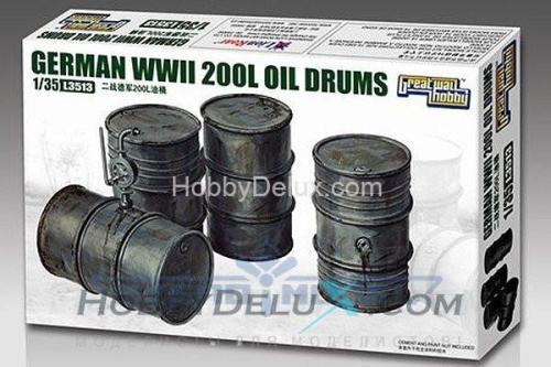 German  200L Oil Drums