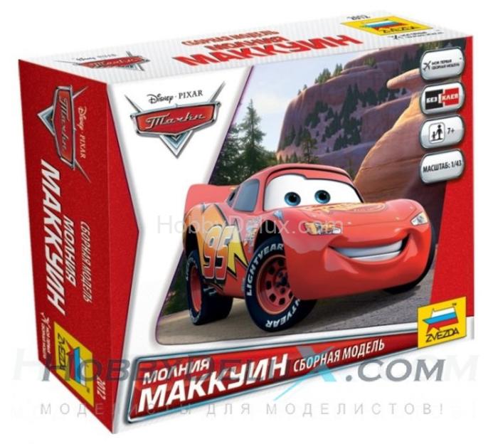 Сборные модели "Тачки" - Маккуин ZV2012