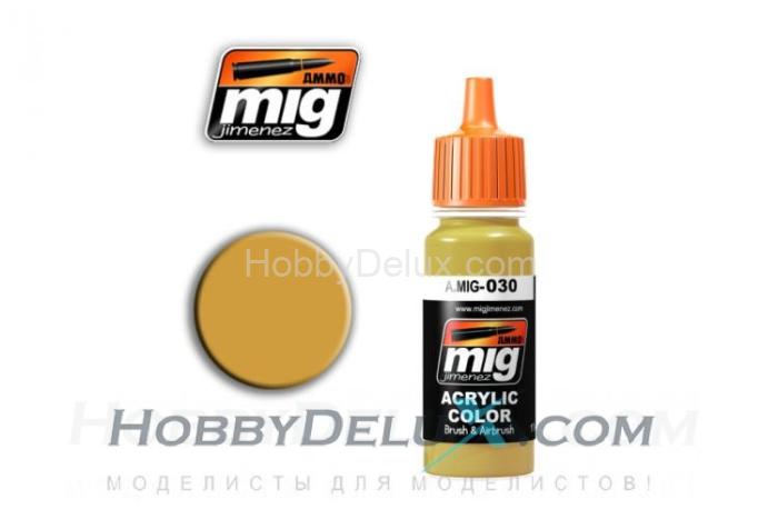 BRITISH SAND YELLOW A.MIG-030