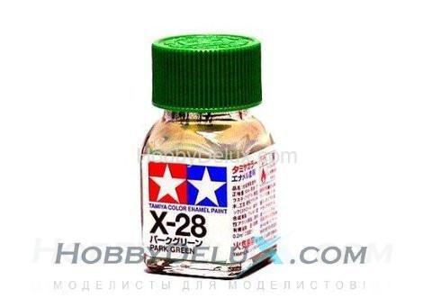 Краска эмалевая Tamiya - X-28 Park Green
