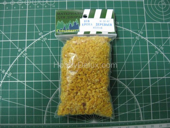 Крона деревьев (желтая) SM016