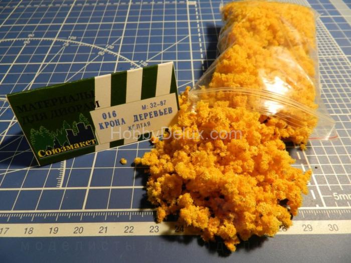 Крона деревьев (желтая) SM016