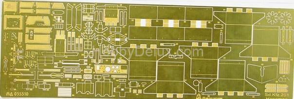 Набор фототравления для Sd.Kfz.251/1 Ausf.A, Hanomag МД035310