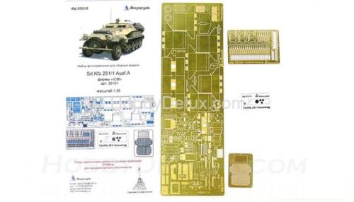 Набор фототравления для Sd.Kfz.251/1 Ausf.A, Hanomag