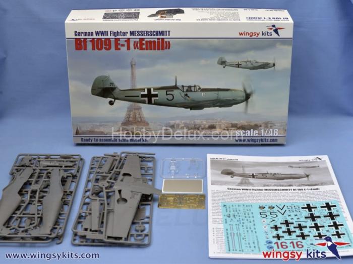 German WWII Fighter MESSERSCHMITT Bf 109 E-1 D5-07