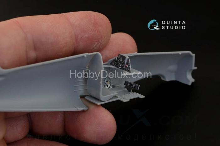 3D Декаль интерьера кабины IAR-80 для модели HobbyBoss QD48127