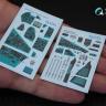 3D Декаль интерьера кабины Ми-24В для модели Трубач QD35020