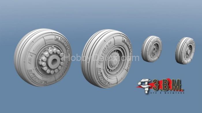 Airbus А-321 колеса шасси 1/144 RS144002