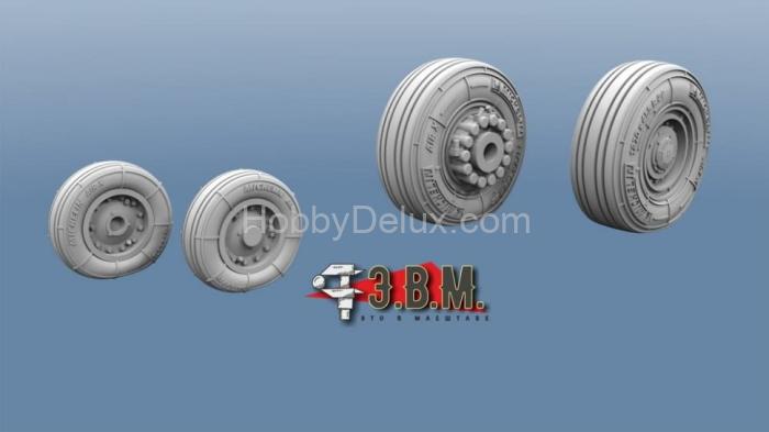 Airbus А-321 колеса шасси 1/144 RS144002