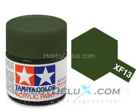 Краска акриловая Tamiya - XF-13 J. A. Green (Япон. авиац. зеленая) 81713