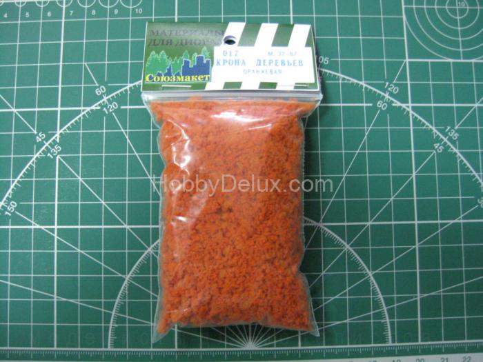 Крона деревьев (оранжевая) SM017