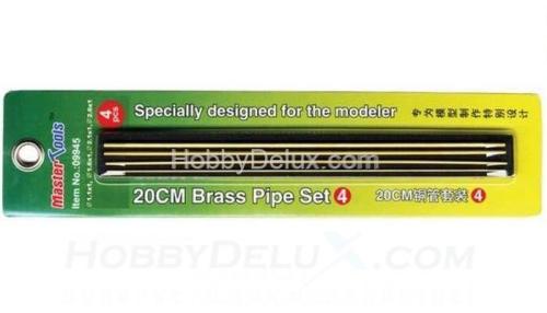 Master Tools 09945 Латунные трубочки 1.1, 1.6, 2.1, 2.6 мм.