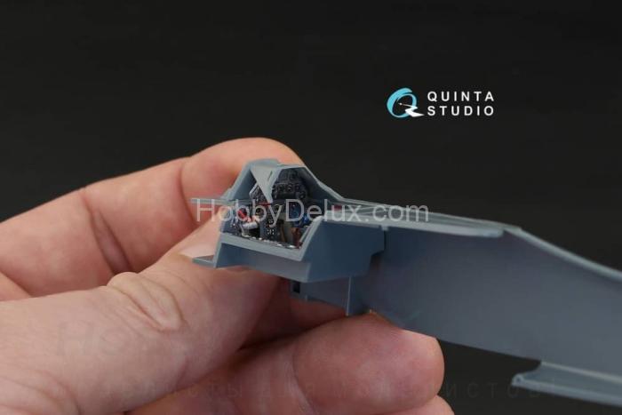 3D Декаль интерьера кабины Fw 190 A-8/A-9 R11 для модели Eduard QD48128