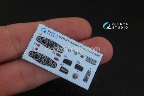 3D Декаль интерьера кабины для Mercedes-Benz G4 W31 для любых моделей