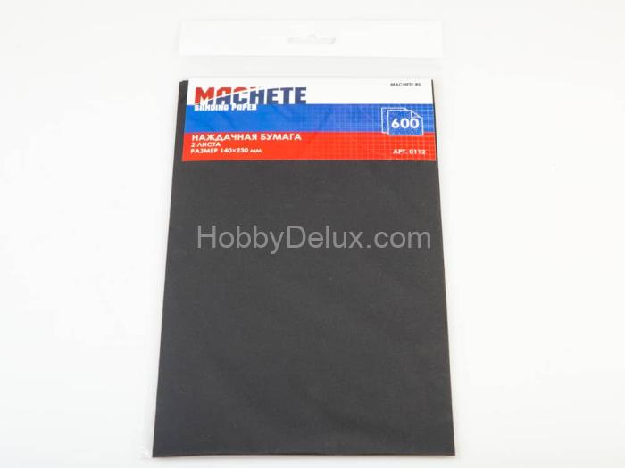 Наждачная бумага 600 (2 листа) MA0112