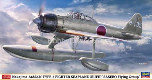 Hasegawa 07510 Японский гидросамолет истребитель Nakajima A6M2-N Type 2 "Sasebo Flying Group"