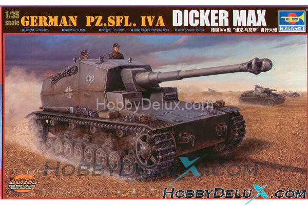 Немецкое самоходное орудие Pz.Sfl. IVa Dicker Max TR-00348