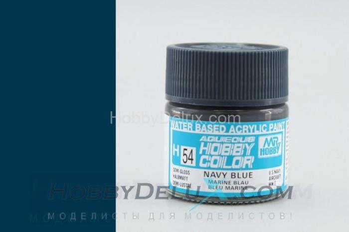 Краска акриловая Hobby Color - H054 Navy Blue H54