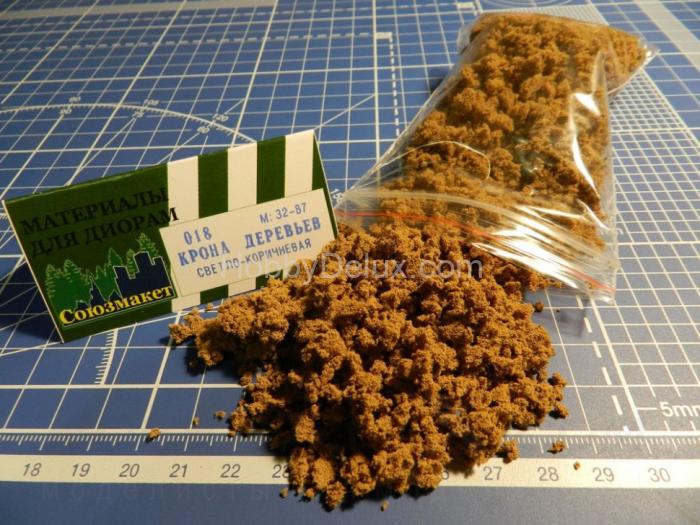 Крона деревьев (светло-коричневая) SM018