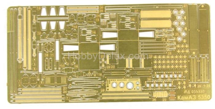 Набор фототравления на КамАЗ 5350 "Мустанг" МД035352