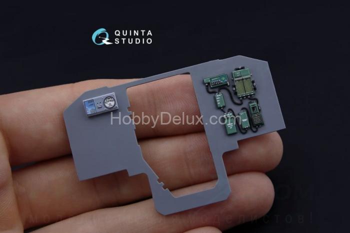 3D Декаль интерьера кабины для семейства КАМАЗ К-4386 Тайфун-ВДВ для модели RPG-model QD35022