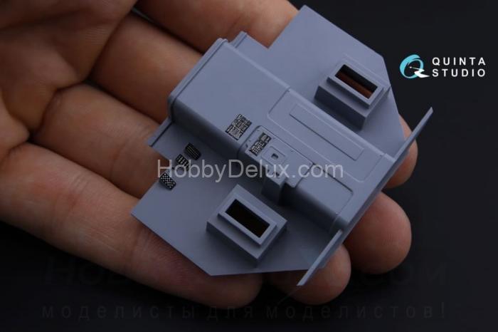 3D Декаль интерьера кабины для семейства КАМАЗ К-4386 Тайфун-ВДВ для модели RPG-model QD35022