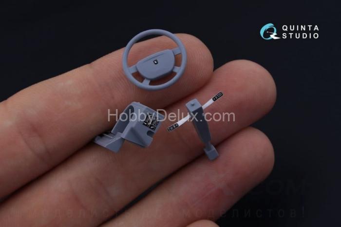 3D Декаль интерьера кабины для семейства КАМАЗ К-4386 Тайфун-ВДВ для модели RPG-model QD35022