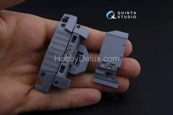 3D Декаль интерьера кабины для семейства КАМАЗ К-4386 Тайфун-ВДВ для модели RPG-model QD35022