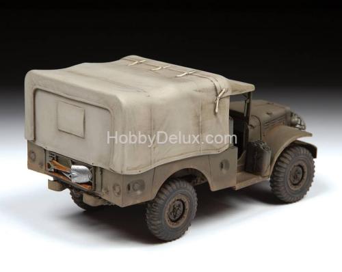 Американский армейский автомобиль Dodge WC-51 ТРИ ЧЕТВЕРТИ