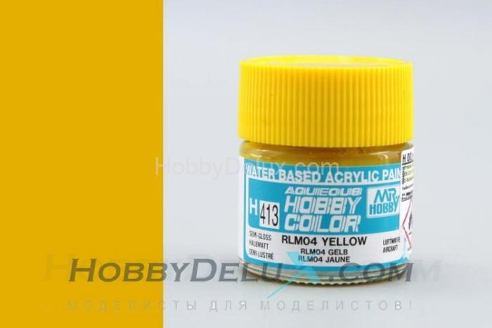 Краска акриловая Hobby Color - H413 RLM04 Yellow H413
