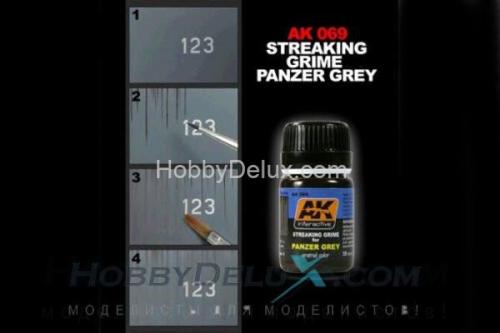 STREAKING GRIME FOR PANZER GREY VEHICLES
