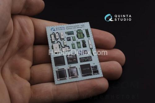 3D Декаль интерьера кабины для семейства К-4386 Тайфун-ВДВ для модели MENG