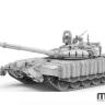 Meng TS-053 Российский основной боевой танк семьдесят второй Б3М с тралом KMT-8 TS-053