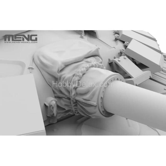 Meng TS-053 Российский основной боевой танк семьдесят второй Б3М с тралом KMT-8 TS-053