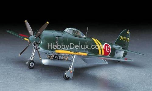 Hasegawa 09073 Японский истребитель-перехватчик KAWANISHI N1K2-J SHIDENKAI (GEORGE) "EARLY VERSION"