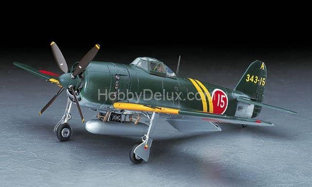 Hasegawa 09073 Японский истребитель-перехватчик KAWANISHI N1K2-J SHIDENKAI (GEORGE) "EARLY VERSION" JT73