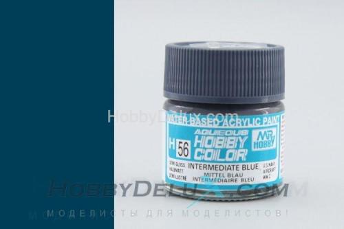 Краска акриловая Hobby Color - H056 Intermediate Blue