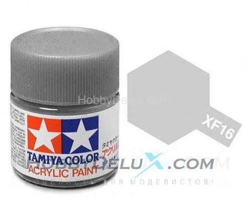 Краска акриловая Tamiya - XF-16 Flat Aluminum 81716