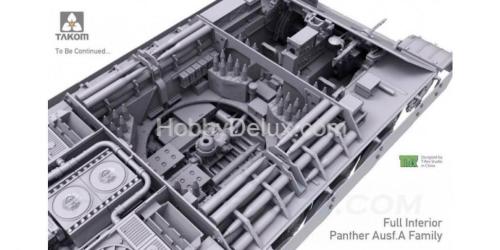 Takom 2097 Panther Ausf.A early Production w/ Full interior