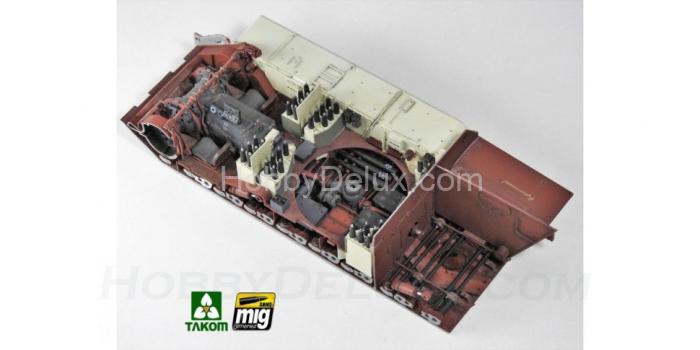 Takom 2097 Panther Ausf.A early Production w/ Full interior TAK2097